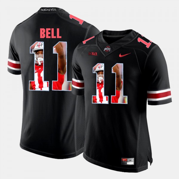 Ohio State Buckeyes Vonn Bell Men's #11 Black Pictorial Fashion College Football Jersey 2404ALNV5